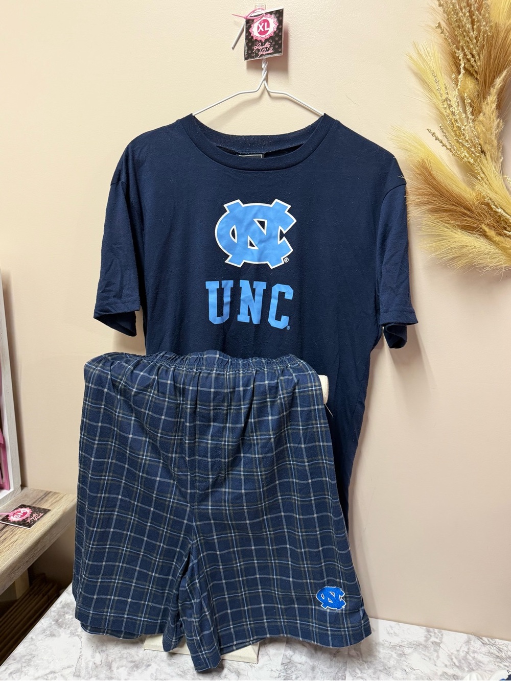 UNC Navy Blue Kids Pajama Set - Collegiate Sleepwear